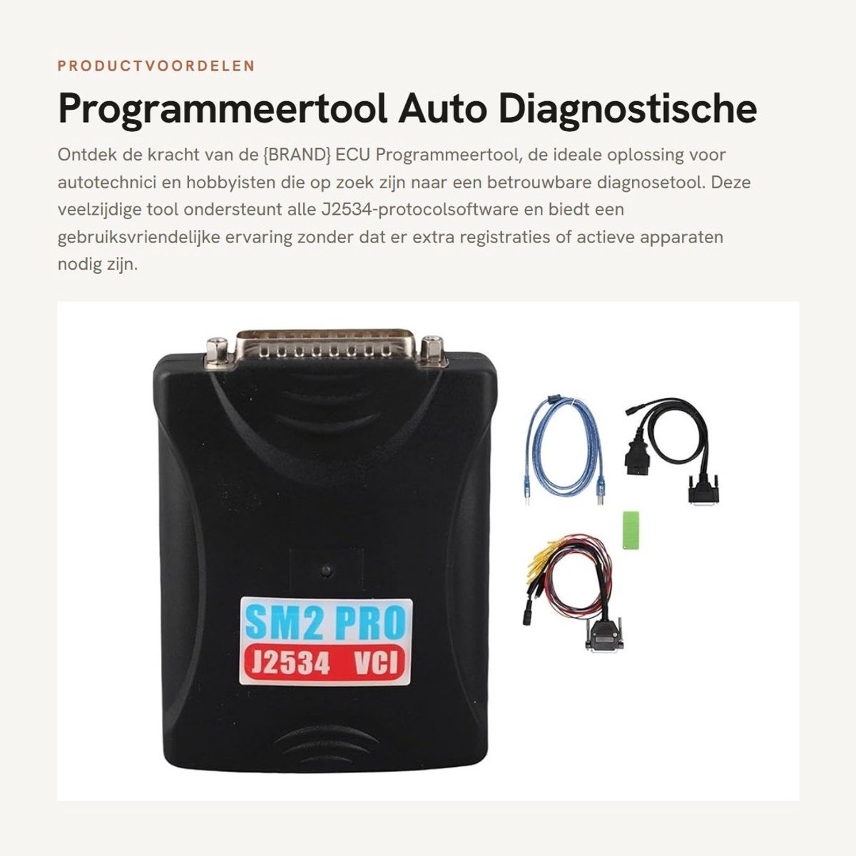 Dailygoods- ECU Programmeertool 67 in 1 - Auto Diagnostische Hulpmiddelen - J2534 Protocol - 100-240V - Vervanging voor ENVISION 2021 - Ondersteunt online programmeren - Diagnosetool