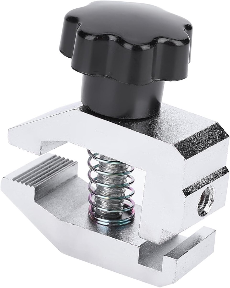 Push-Pull Force Fixture voor Tensile Force Tester - 500N RVS Klem met Drukmeter en Snelle Bevestiging