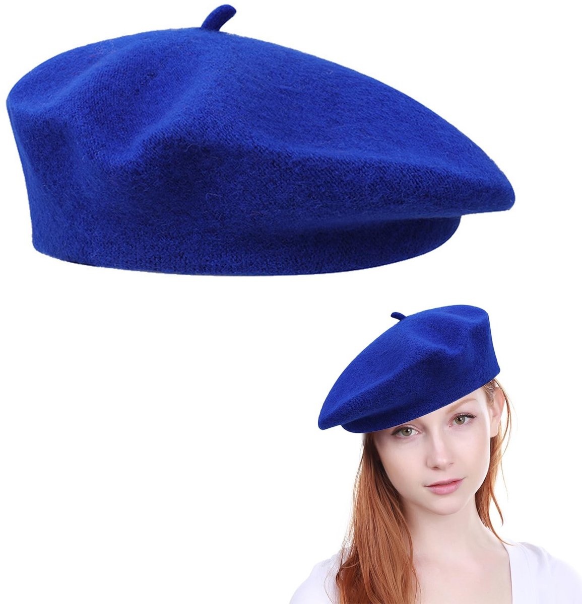 Dailygoods- Baret Ademend - Dameshoed - Muts voor Meisjes - Lichtgewicht - Eenheidsmaat 56-58 cm - Comfortabel en stijlvol - Hoed