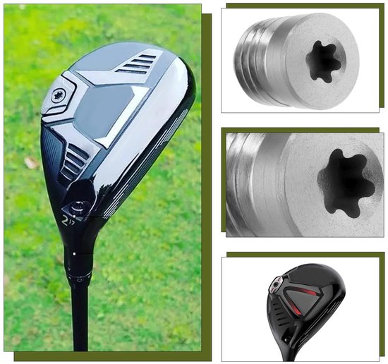 Dailygoods - Golf Club IJzeren Hoofd Gewicht - 10g Schroef Compatibel met Ping G410 G425 G710 I525 I59 van Dailygoods — afbeelding 3