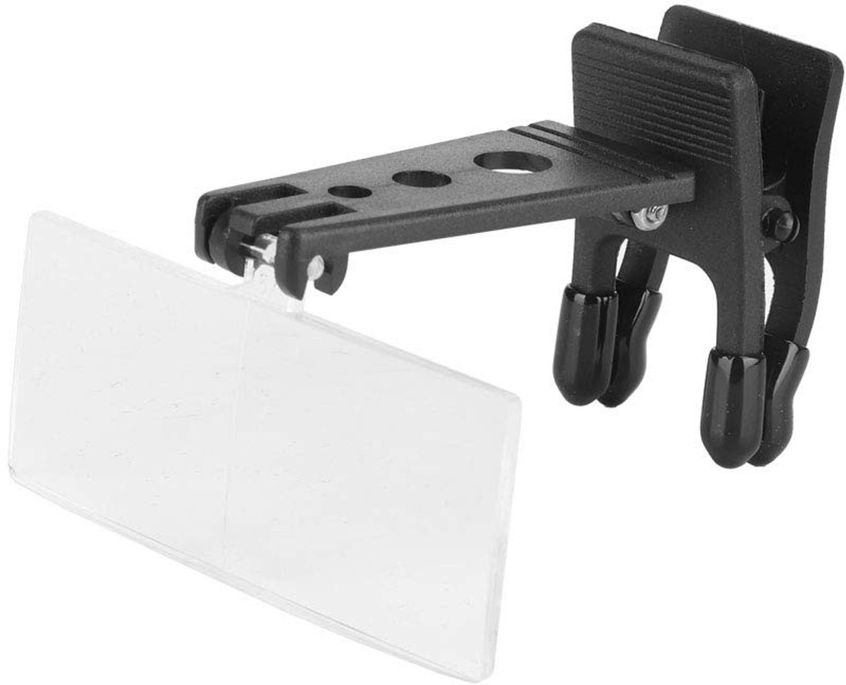 Dailygoods- Vergrootglas Bril 1,5X/2,5X/3,5X - Vergrotende Lensen - Handen Vrij - Lichtgewicht - Comfortabel - Hoogwaardige Lens - Loep