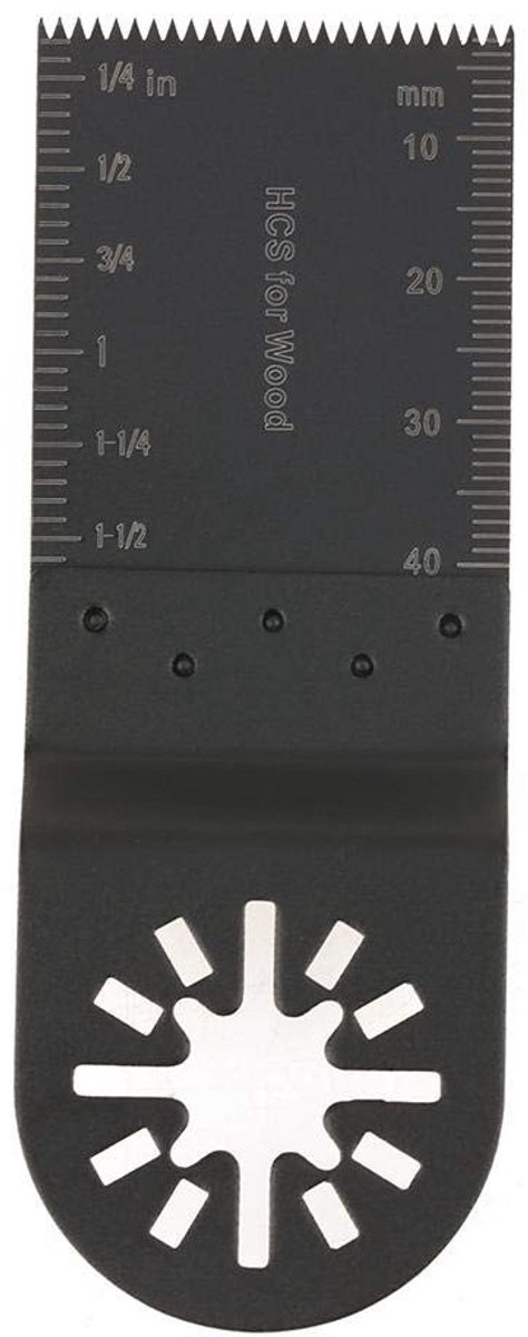 Dailygoods- Zaagbladen 20 Stuks - Universele Oscillerende Zaagbladen - Koolstofstaal - Geïntegreerde Markers - Scherpe Tanden - Metaalkleur - Multifunctioneel Zaagblad