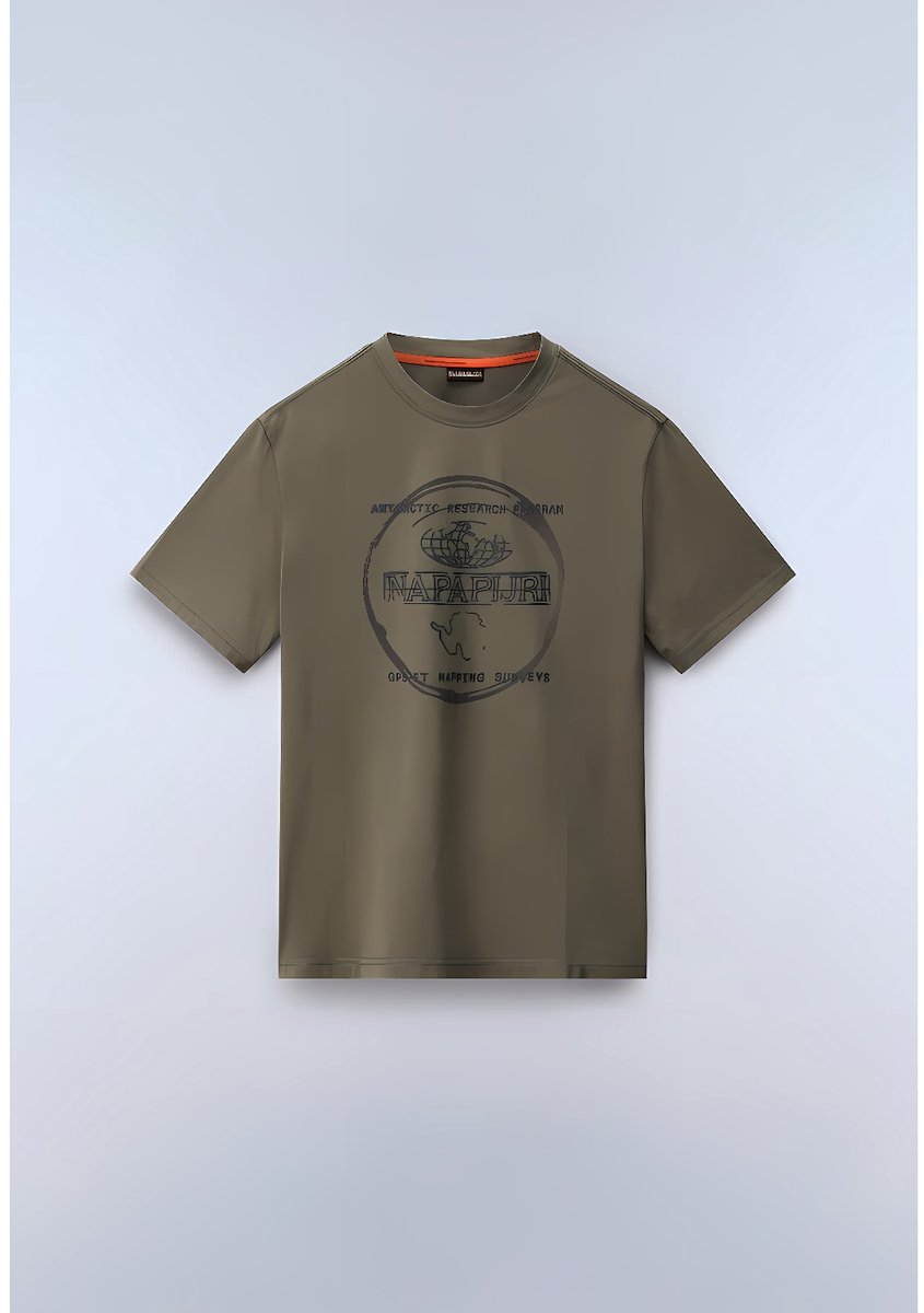Napapijri T-shirt S-Bald Ss NP0A88SF Theeblad -L Tea Leaf G0a
