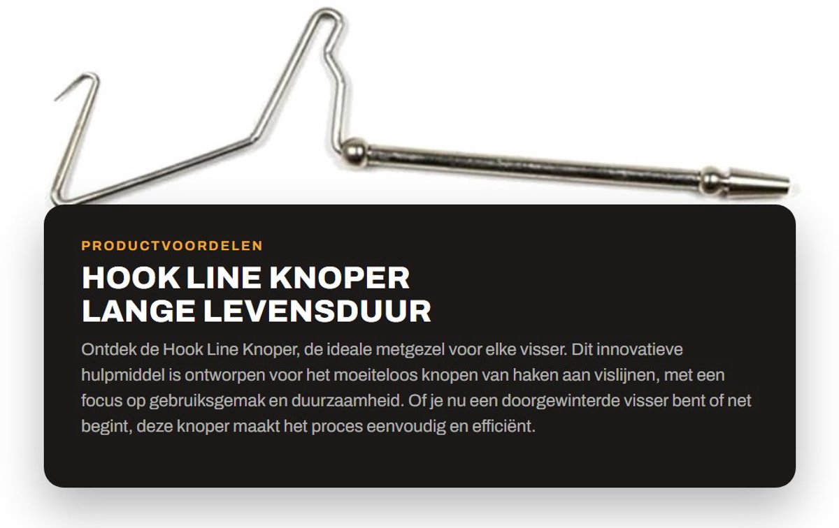 Dailygoods- Haaklijn Lange Levensduur - Vishengel - Visdraad - Vislijn Nylon - Vislijn Gevlochten - Glad Oppervlak