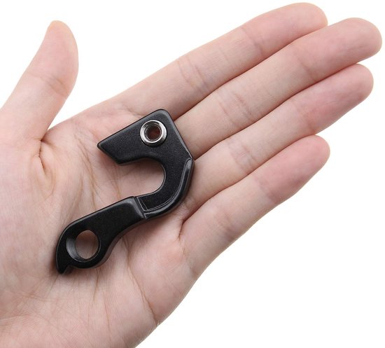 Allecto- Fiets Achter Gear Mech Derailleur Hanger - Aluminium - Vervanging Deel - Mountainbike - Adapter met Bouten. van Merkloos — afbeelding 5