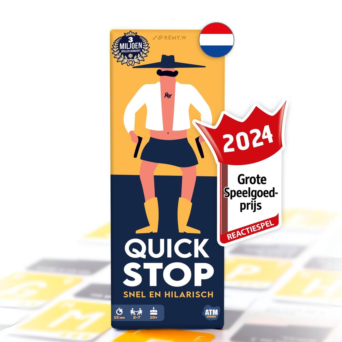 Dailygoods- Kaartspel Ultieme Snelheid - Familie/Partyspel - 2–7 Spelers - Vanaf 10 Jaar - Compact Reisspel - 30 Minuten Spelplezier - Gezelschapsspel