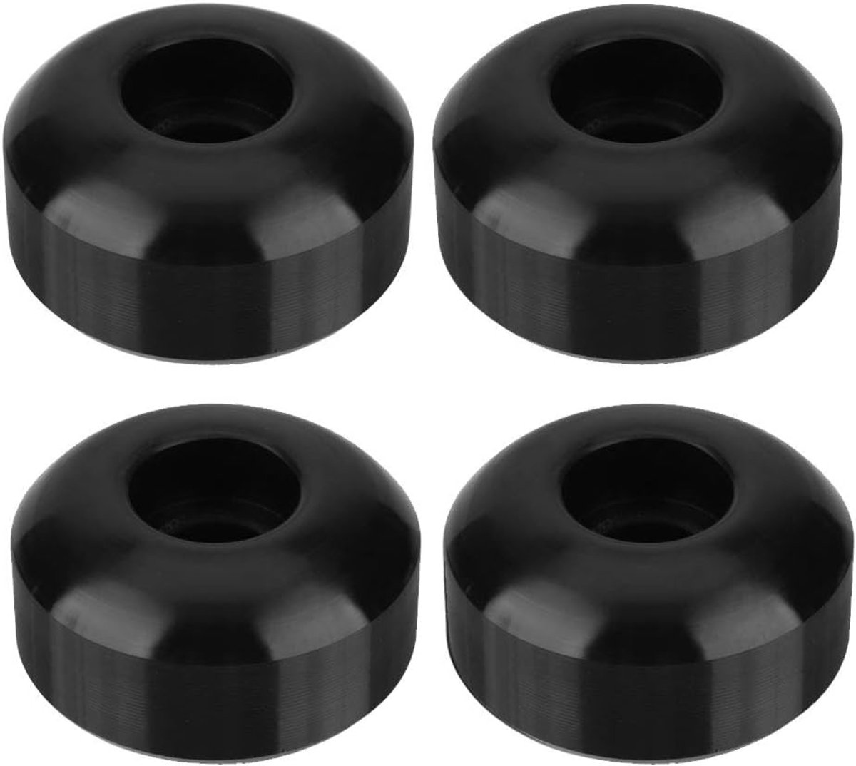 Skateboard Wielen Skatewielen Longboard Soepel Rijden Hoge Veerkracht PU 52x30mm 4 Stuks