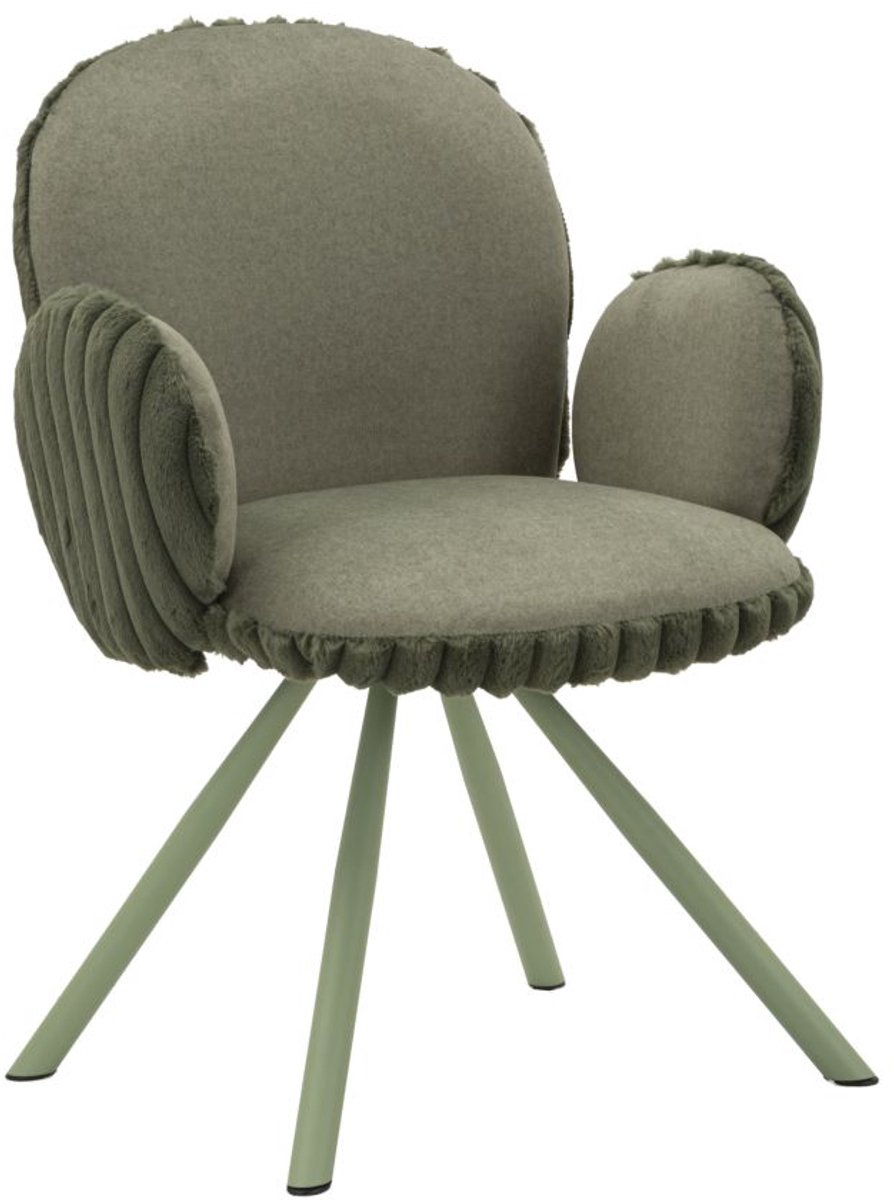 Stoel Stockholm -b- Green Set 2 Pcs 64×68×83 cm