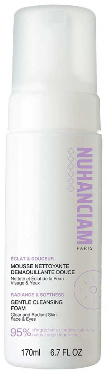 Nuhanciam Mousse Nettoyante Démaquillante Douce Eclat & Douceur 170 ml