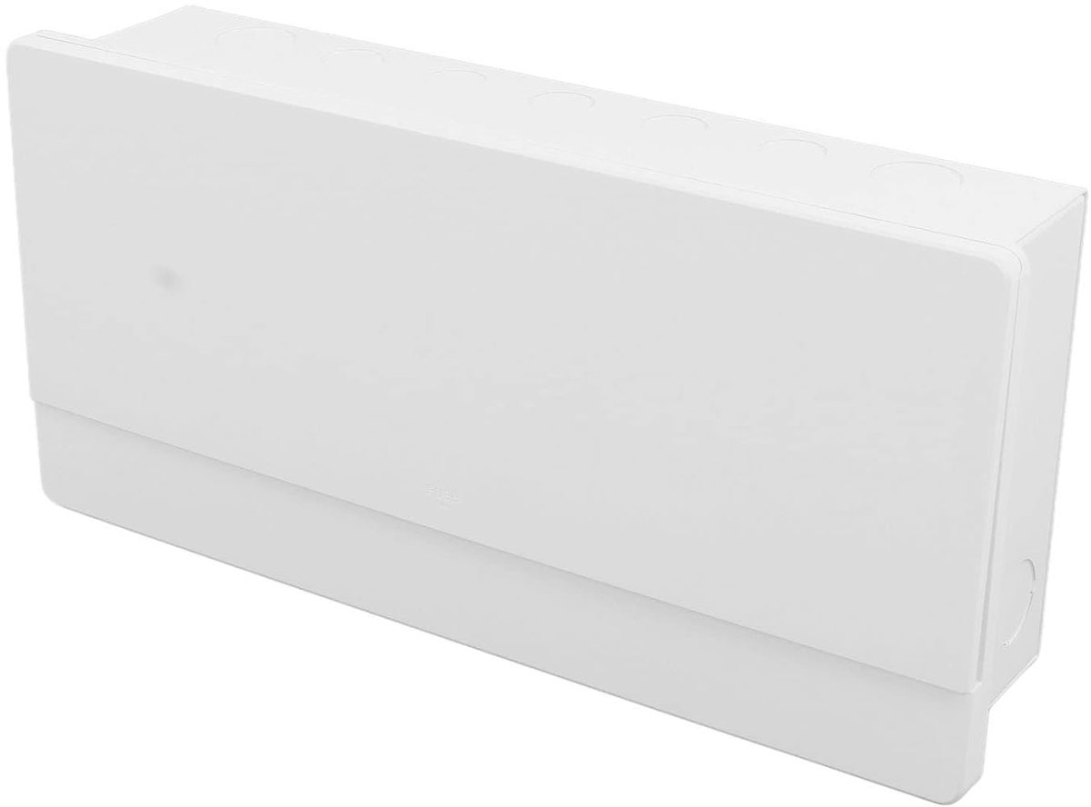 Stroomverdeelkast - Aansluitdoos - Elektrische Installatie - 20 Lussen Ontwerp - 438 x 210 x 100 mm - Grijs