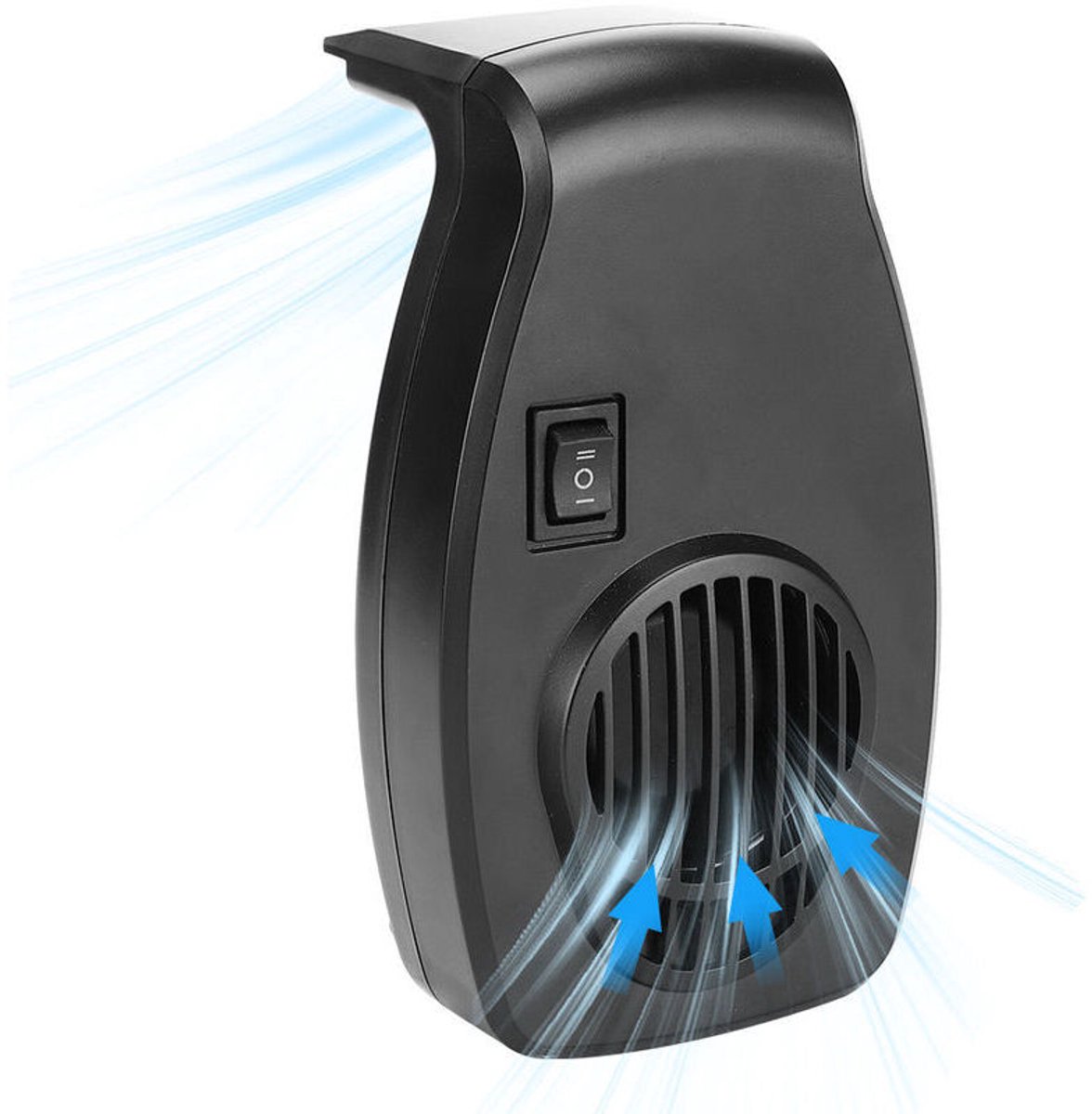 YAGXIG Externe Aquarium Koelventilator - Aquariumventilator - Koelventilator - Twee snelheden, instelbaar - Externe Aquarium Koelventilator - Zwart - Europese standaard - Afmetingen: 8,8 x 11,5 x 17,5 cm