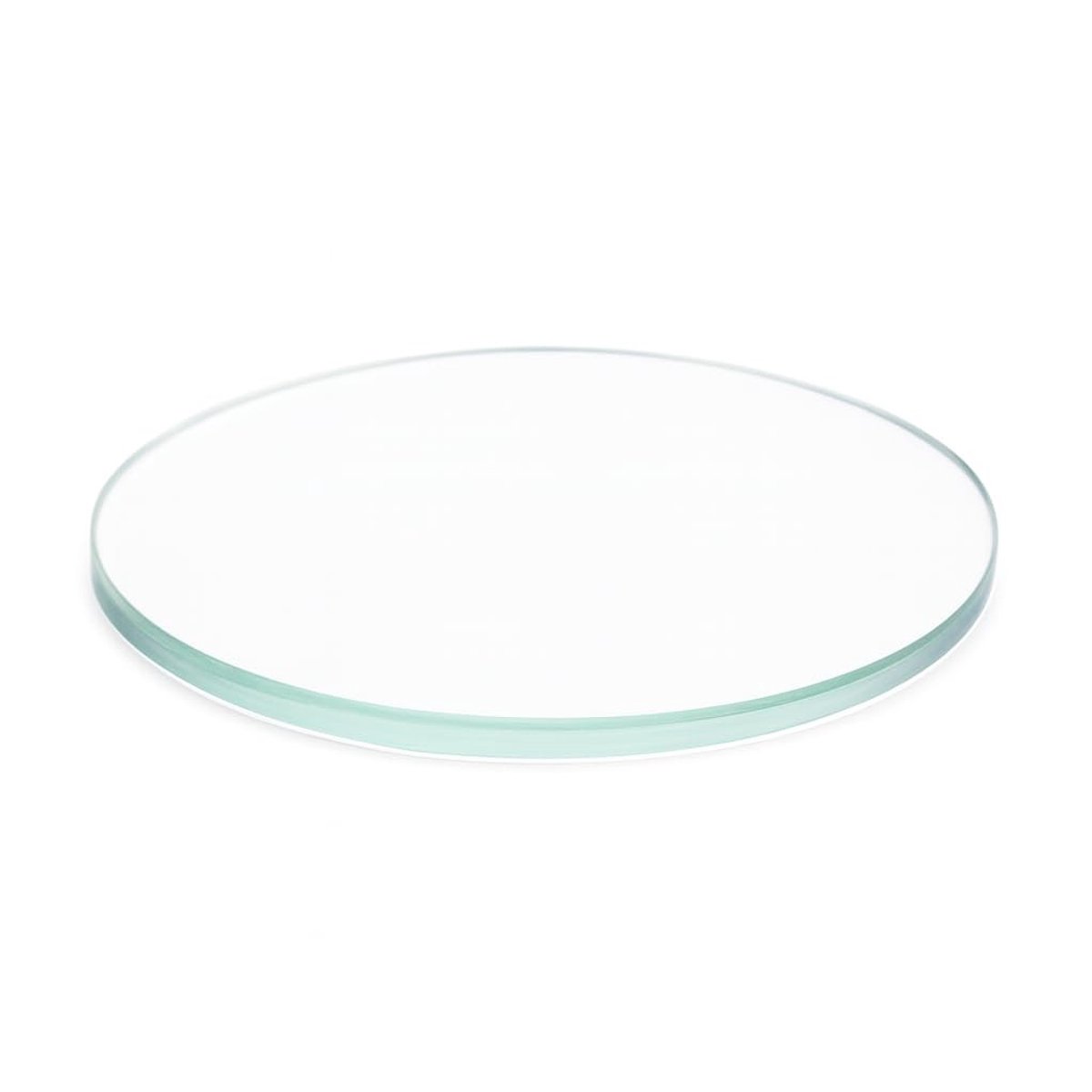 Dailygoods- Horlogeglas Mineraal/Saffier - Plat - Dikte 1,0/4,0 mm - Diameter Ø 16/50 mm - Reserveonderdeel Klok - Krasbestendig - Horloge Glas