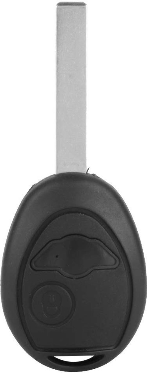 Dailygoods - Mini Sleutelhanger, 2004 voor Sleutelhanger 2 Knoppen Zwarte Auto Afstandsbediening Sleutelhanger Case Cover Shell Fit voor MINI een S R50 voor Fob