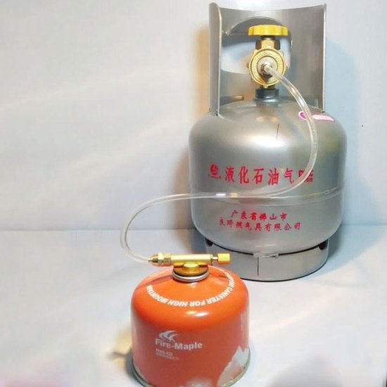 Zeynomax - Gaspatronen-adapter - Buiten - Campingkooktoestel aansluiting - Compact formaat - Flessenadapter - Geschikt voor outdoor gebruik - Li... van Zeynomax — afbeelding 3