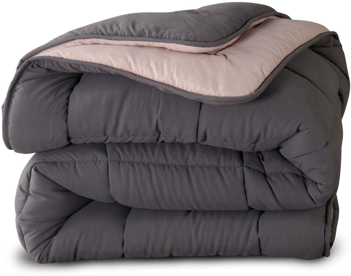 Dailygoods- Dekbed zonder Overtrek 200x200 cm - Anti-Allergie - Hoesloos Dekbed - Gekleurd Dekbed - Zomerdekbed/Winterdekbed - 30 Dagen Proefslapen - Tweepersoons Dekbed