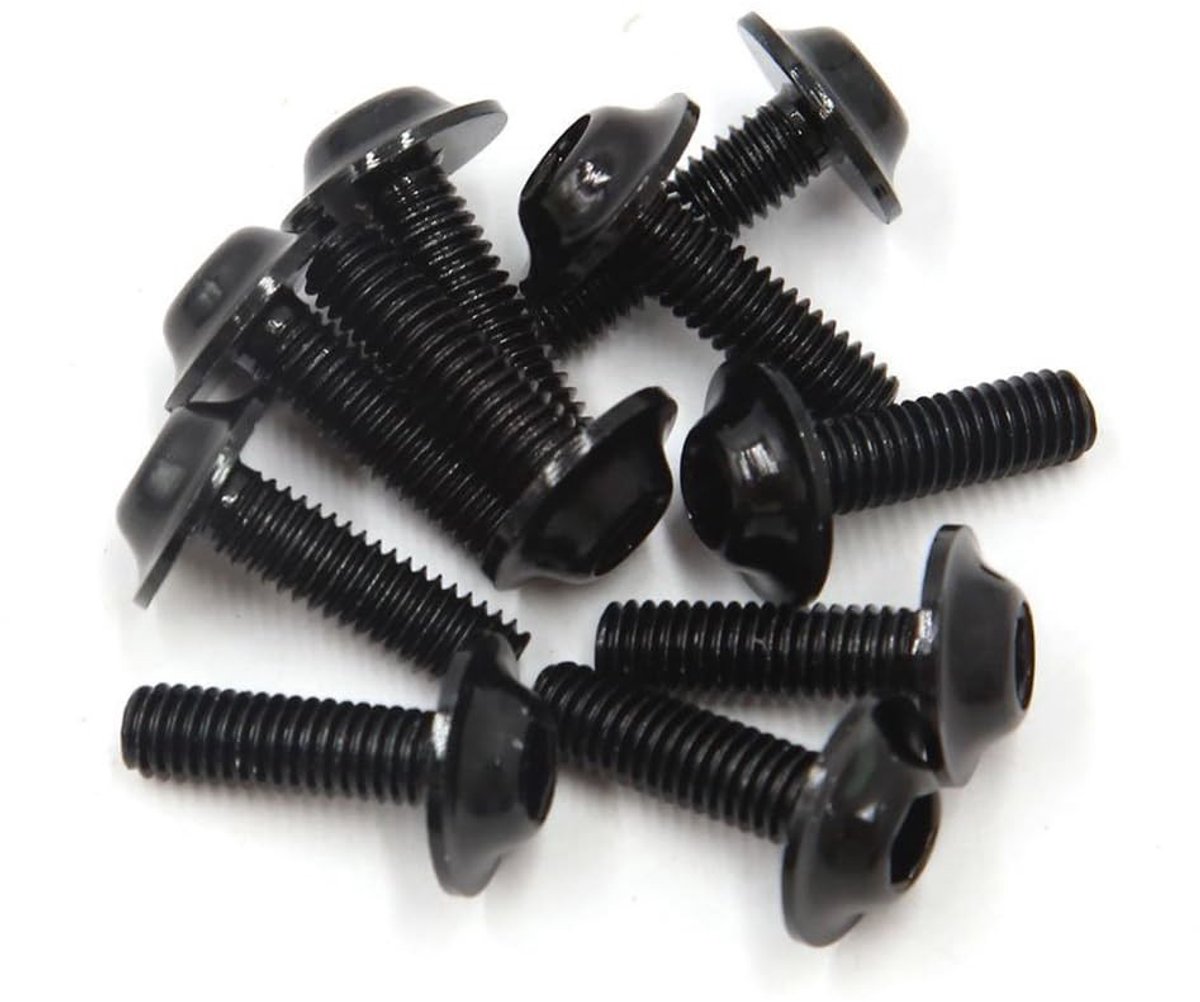 Dailygoods- Kuipbouten 10 Stuks - M6 X 20mm - Hex Hoofd - Corrosiebestendig - Lichtgewicht - Voor Motorfietsen 1996-2023 - Motorfietsschroeven