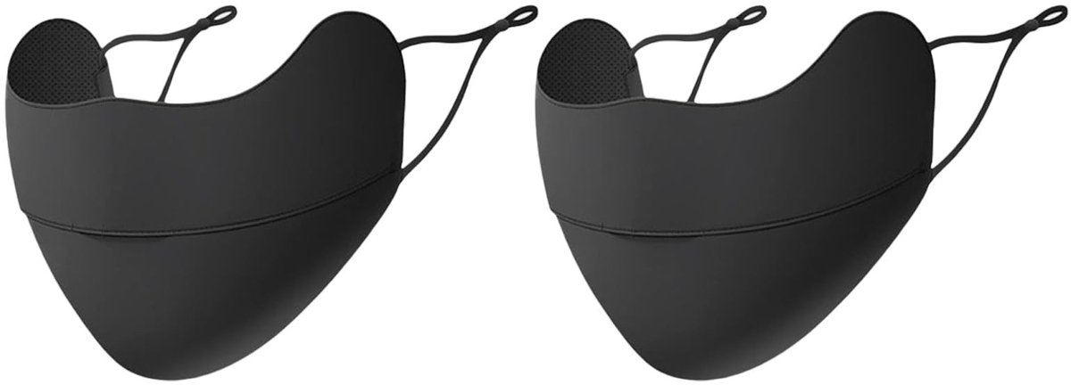 Dailygoods- Gezichtsmasker UV-bescherming - Herbruikbaar - Ademend - Dubbellaags - Lichtgewicht - Zacht ijszijde materiaal - Zonnemasker