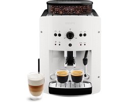 Volautomatische koffiemachine - Espressomachine cappuccino - Thuis barista - Compact Thermoblock systeem - 17 liter reservoir - Wit