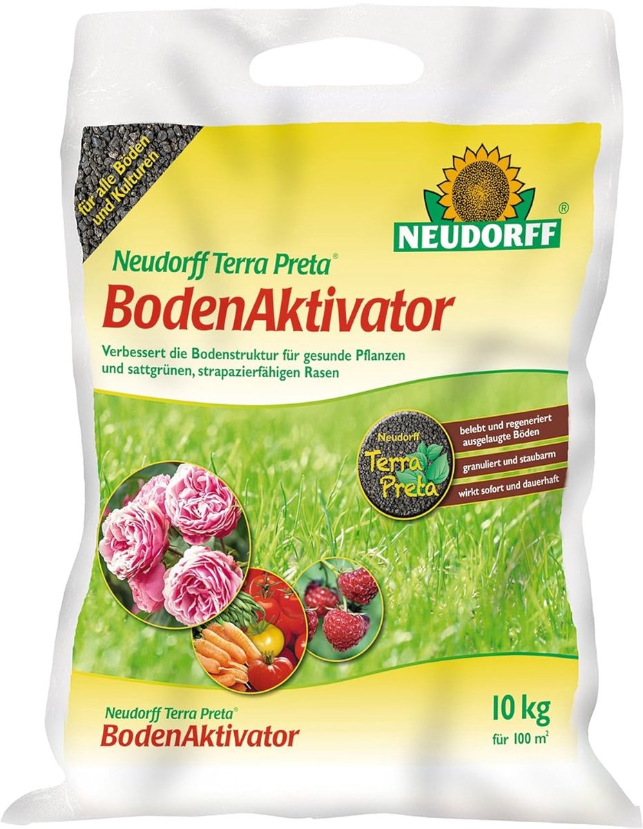 Bodemverbeteraar - Grond activator - Gezonde plantengroei - Verhoogt humusgehalte - 10 kg - Bruin