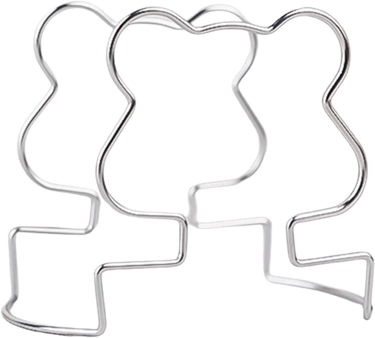 Koffie Drip Houder - Pour Over Standaard - Koffie Zetten - Stabiele Ondersteuning - 9.7x6x8cm - Zilver