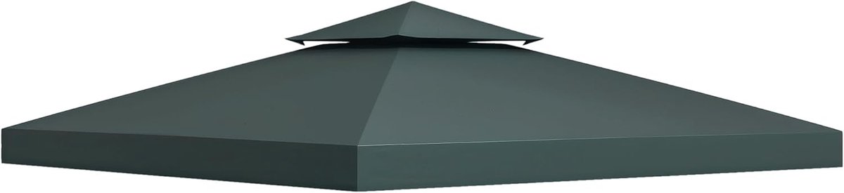Vervangend dak - Paviljoen dakbedekking - Tuin beschutting - Waterafstotend polyester - 3x