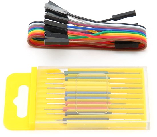 Dailygoods - Micro IC-haakclip - Mini-testkabelklemmen - Handig voor signaalgenerator - Isolerende laag - Geschikt voor programmeurs - Duurzaam ontwerp van Dailygoods — afbeelding 5