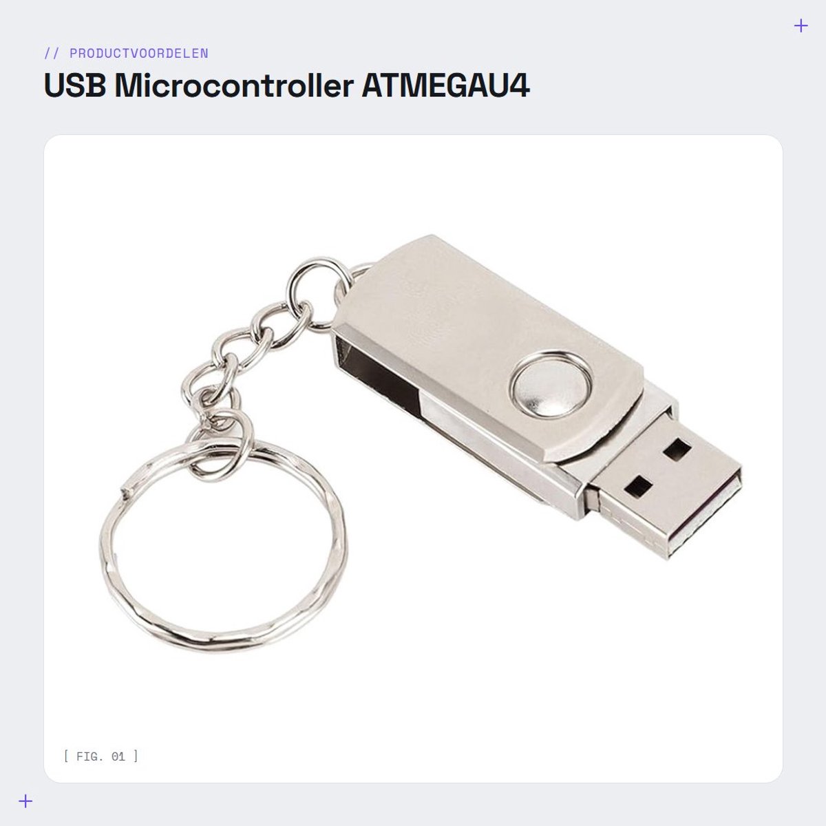 Dailygoods - USB Microcontroller ATMEGAU4 Ontwikkelingsbord