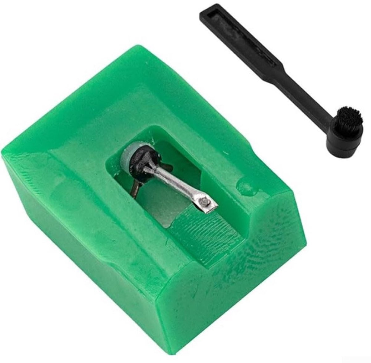 Dailygoods- Platenspeler Naald Vervanging - Audio Draaitafel Naald - Compatibel met AT95E - Verbeterde Audioprestaties - Eenvoudige Installatie - Nauwkeurige Compatibiliteit - Vervangnaald