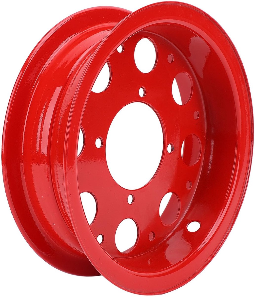 Dailygoods- Motorfiets Velg Sportief Rood Ontwerp - Aluminium Velg