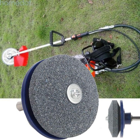 Professioneel Slijpen Sneller Grasmaaier Mes - Slijper Tuin Industrieel Gereedschap - Slijtvaste Grasmaaier voor Boormachine - 2.1in * 1.9in - HTML Content toegevoegd . van Evi Herika — afbeelding 4