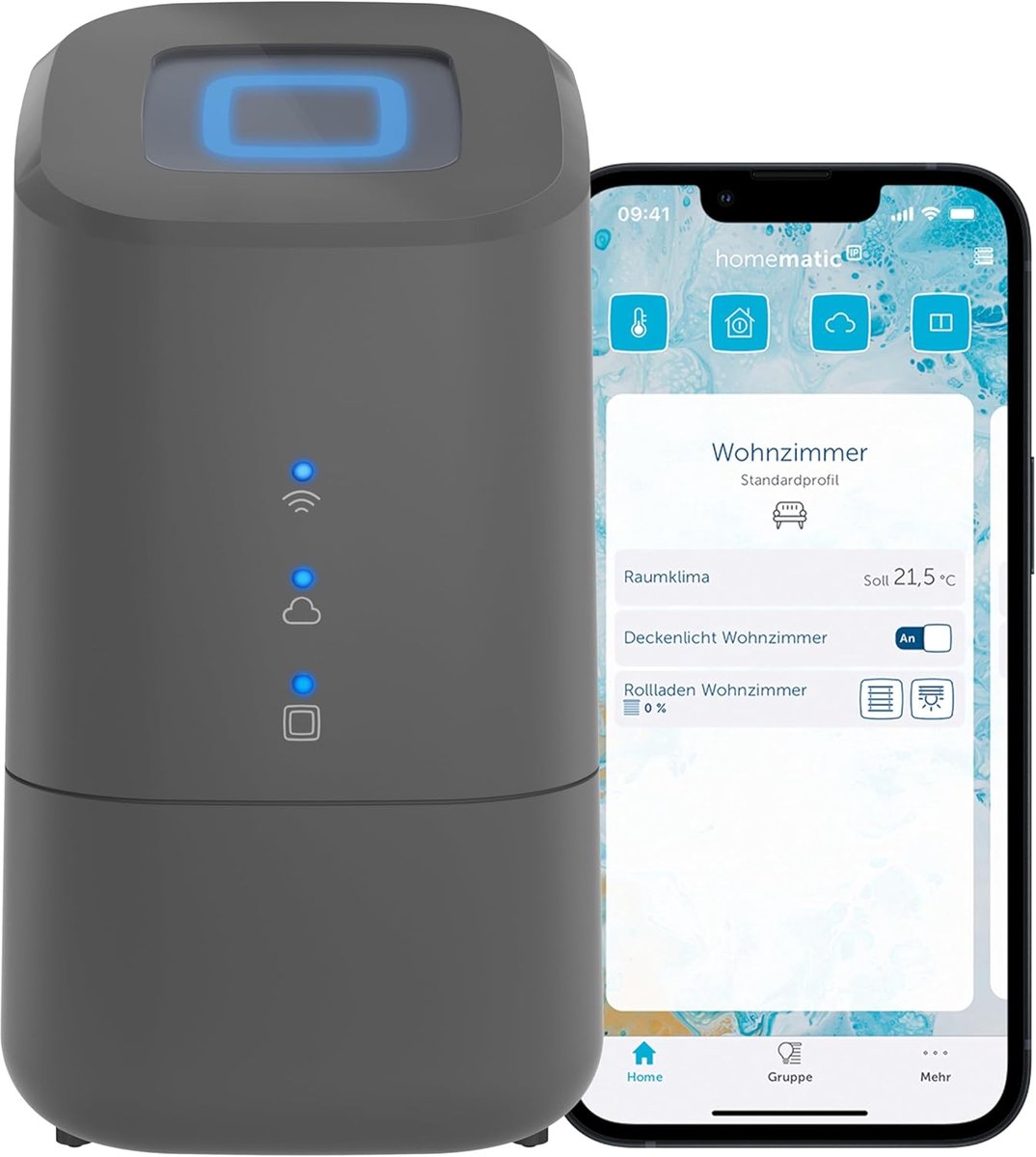 Smart Home Centrale - Domotica Hub - Apparaten Besturen - Lokale Data Back-up - 96 x 96 x 173 cm