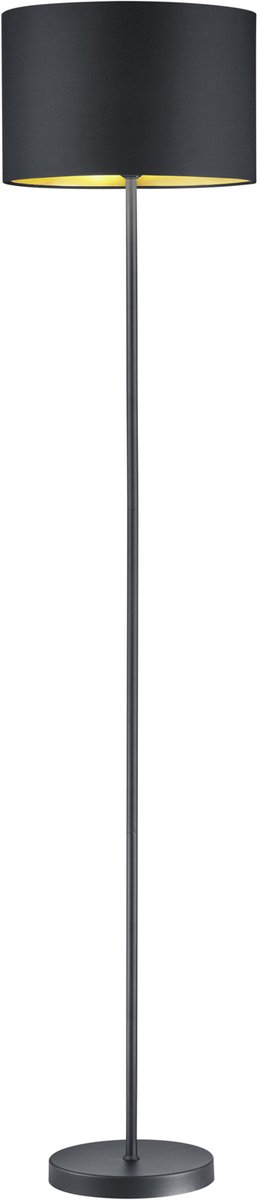 TRIO HOSTEL - Vloerlamp - Zwart mat - excl. 1x E27 4 W -