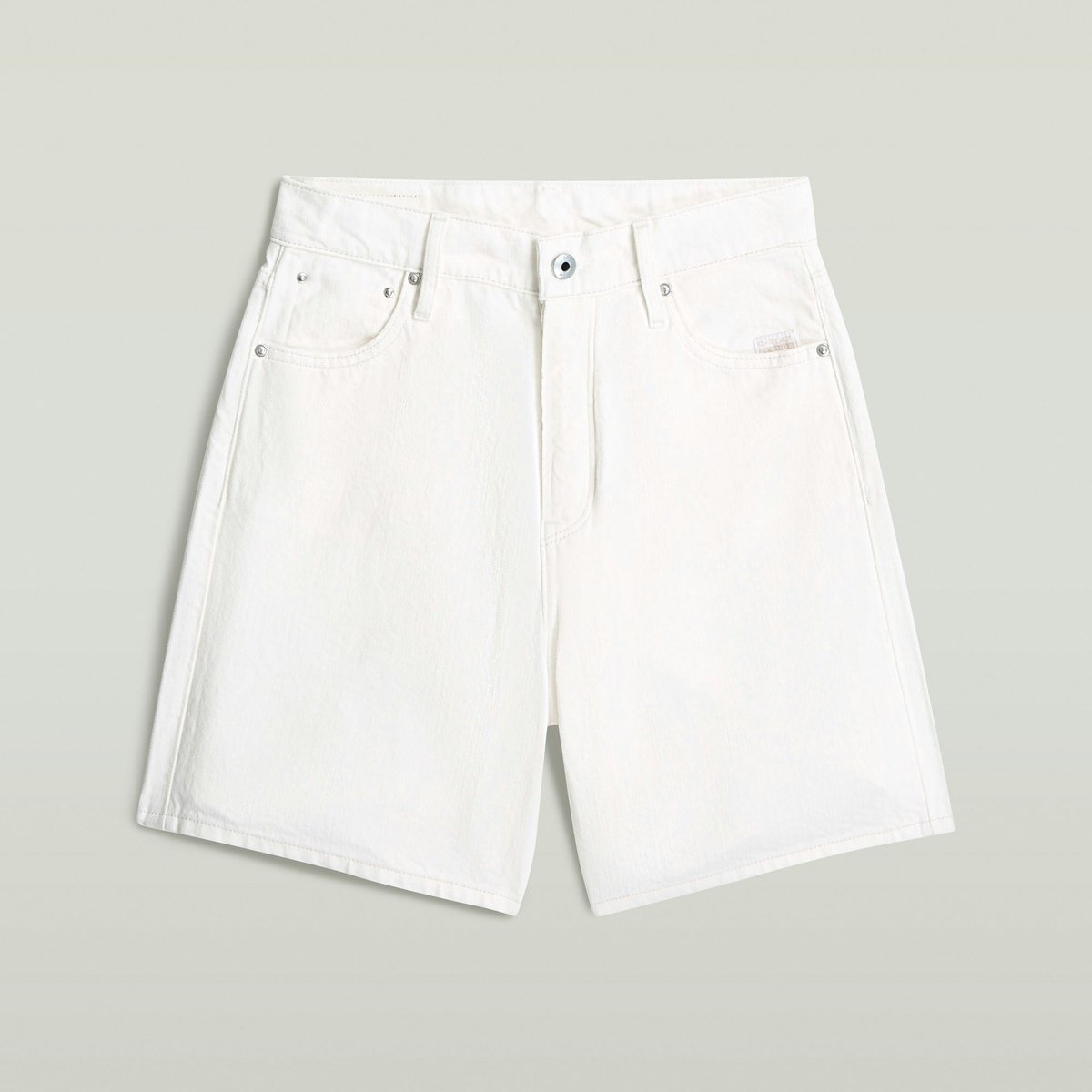 G-Star Jett High Short Clean Edge Wmn Dames Korte broeken Creme