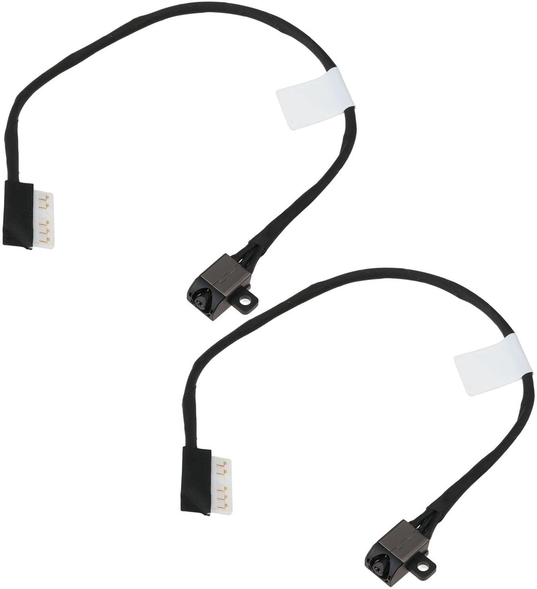 Dailygoods - 2 Stks DC Jack Power Oplaadkabel Compatibel met Dell Laptops