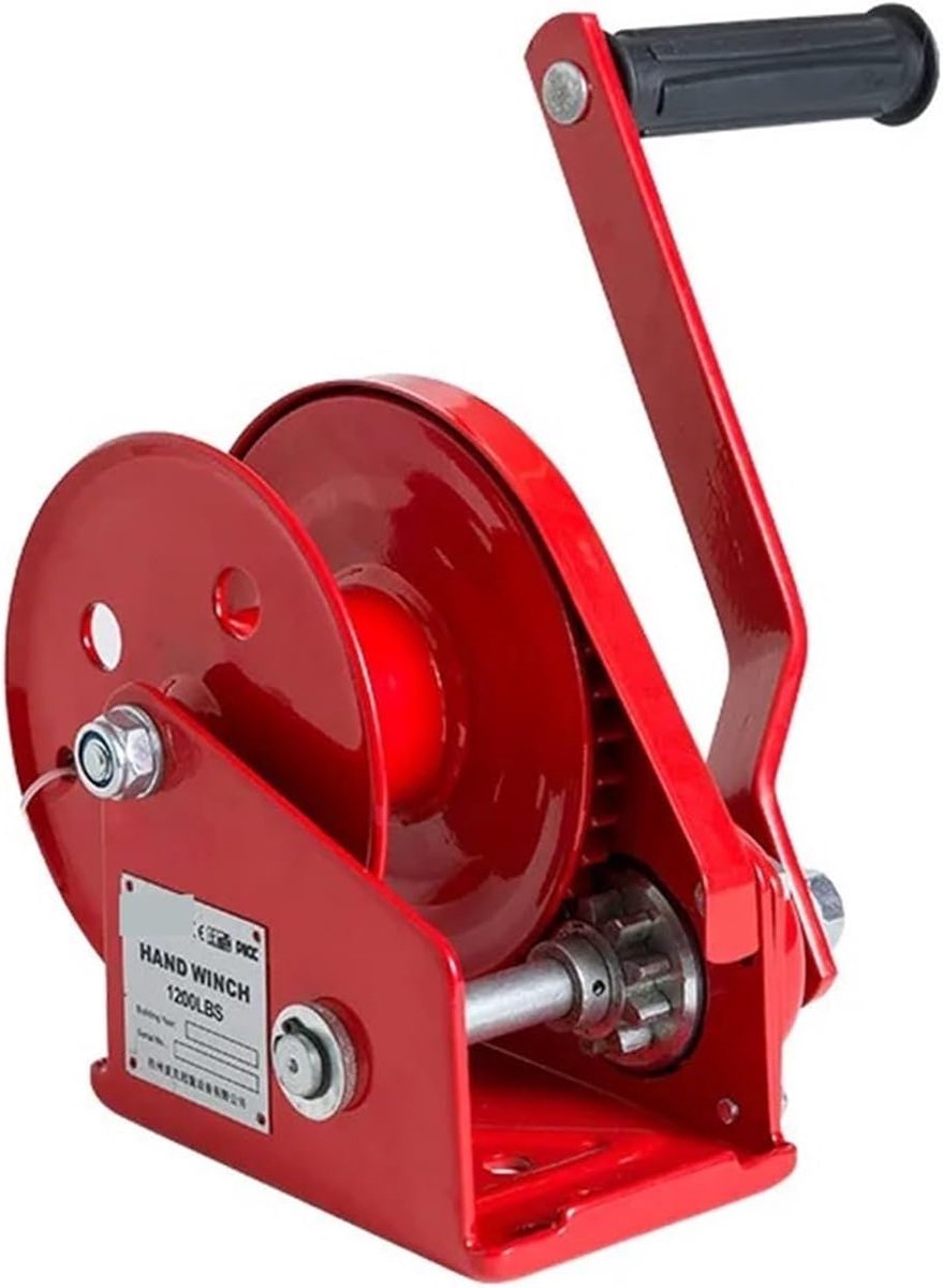 Handlier - Takel - Zwaar Tillen - Zelfborgend - 1200 lbs capaciteit - Zwart