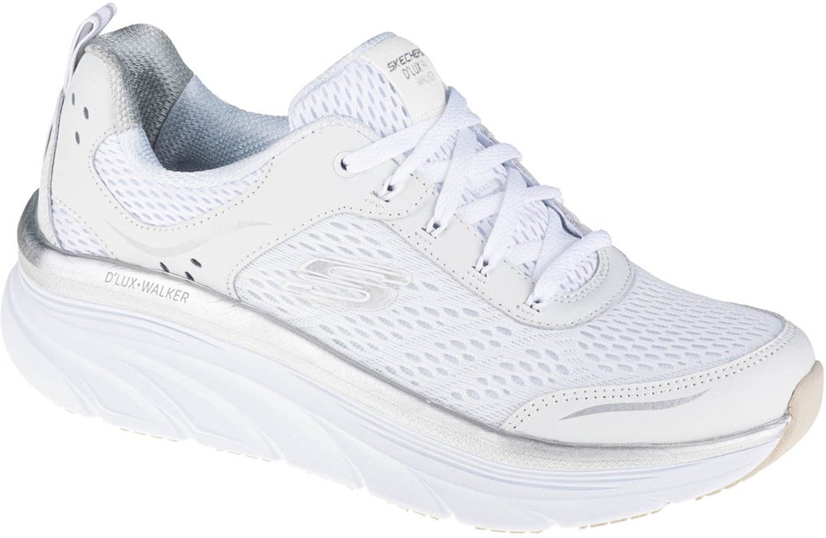 Skechers Relaxed Fit: D'Lux Walker - Infinite Motion, Vrouwen, Wit, Sneakers, maat: 38,5