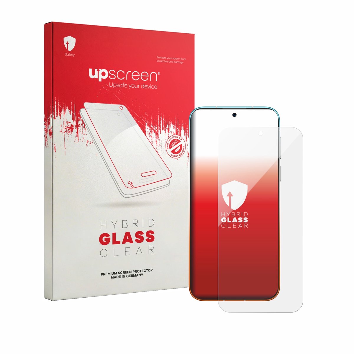 upscreen - Screenprotector voor Huawei Pura 90s Pro Max - Folie Beschermfolie Beschermglas transparant
