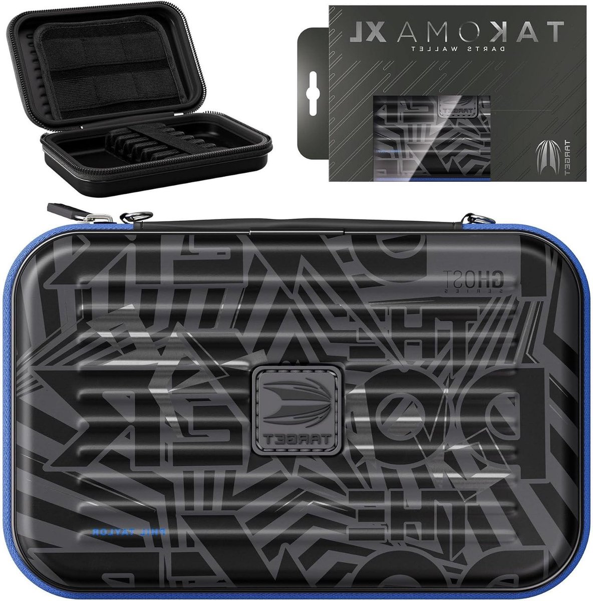 Dart Koffer - Dart Wallet - Darts Opbergen - Harde Bescherming - XL Formaat - Zwart