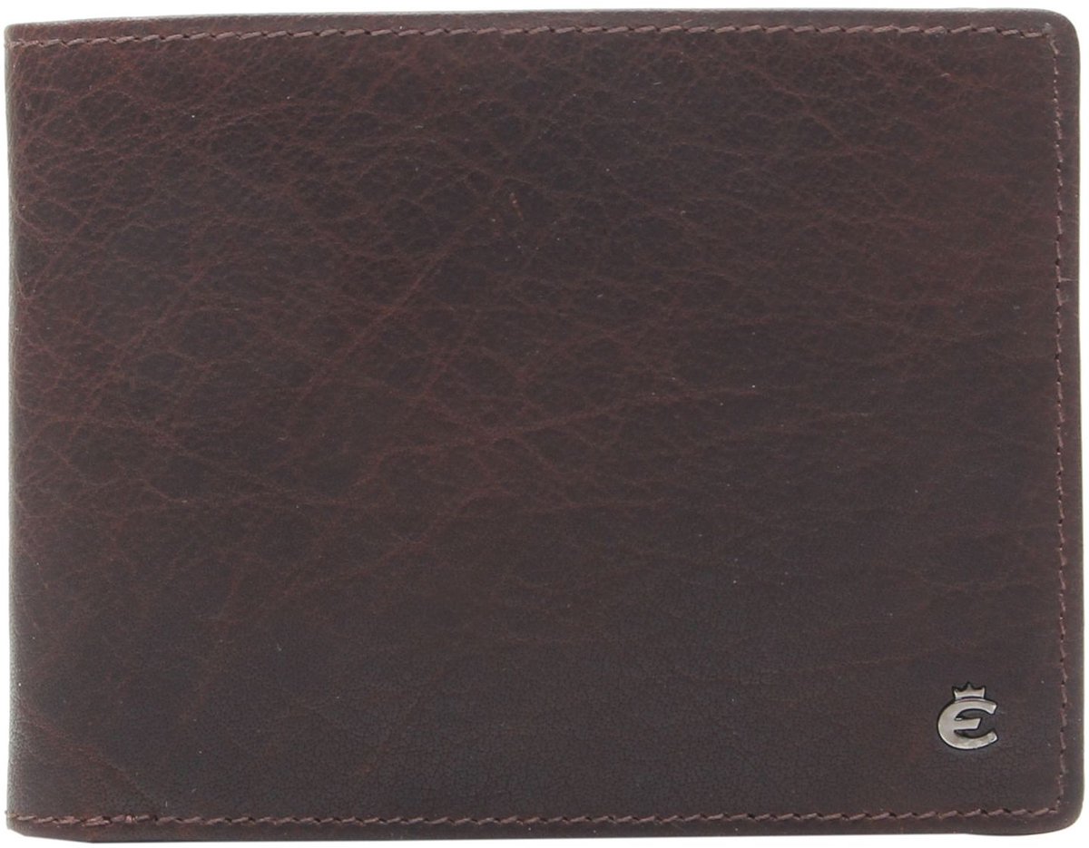 Esquire portemonnee Buffalo 85 Wallet Brown donkerbruin