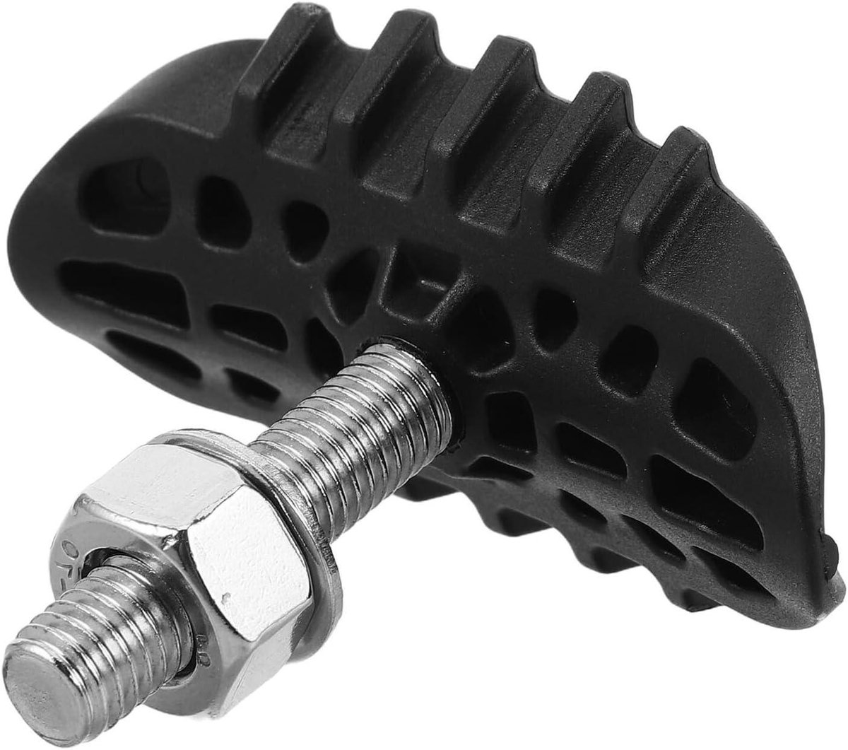 Motorfiets Wielklem - Velgslot Bandenbeschermer - Offroad Gebruik - Robuuste Antislipfunctie - 6.2 x 4.7 x 3.4 cm - Zwart