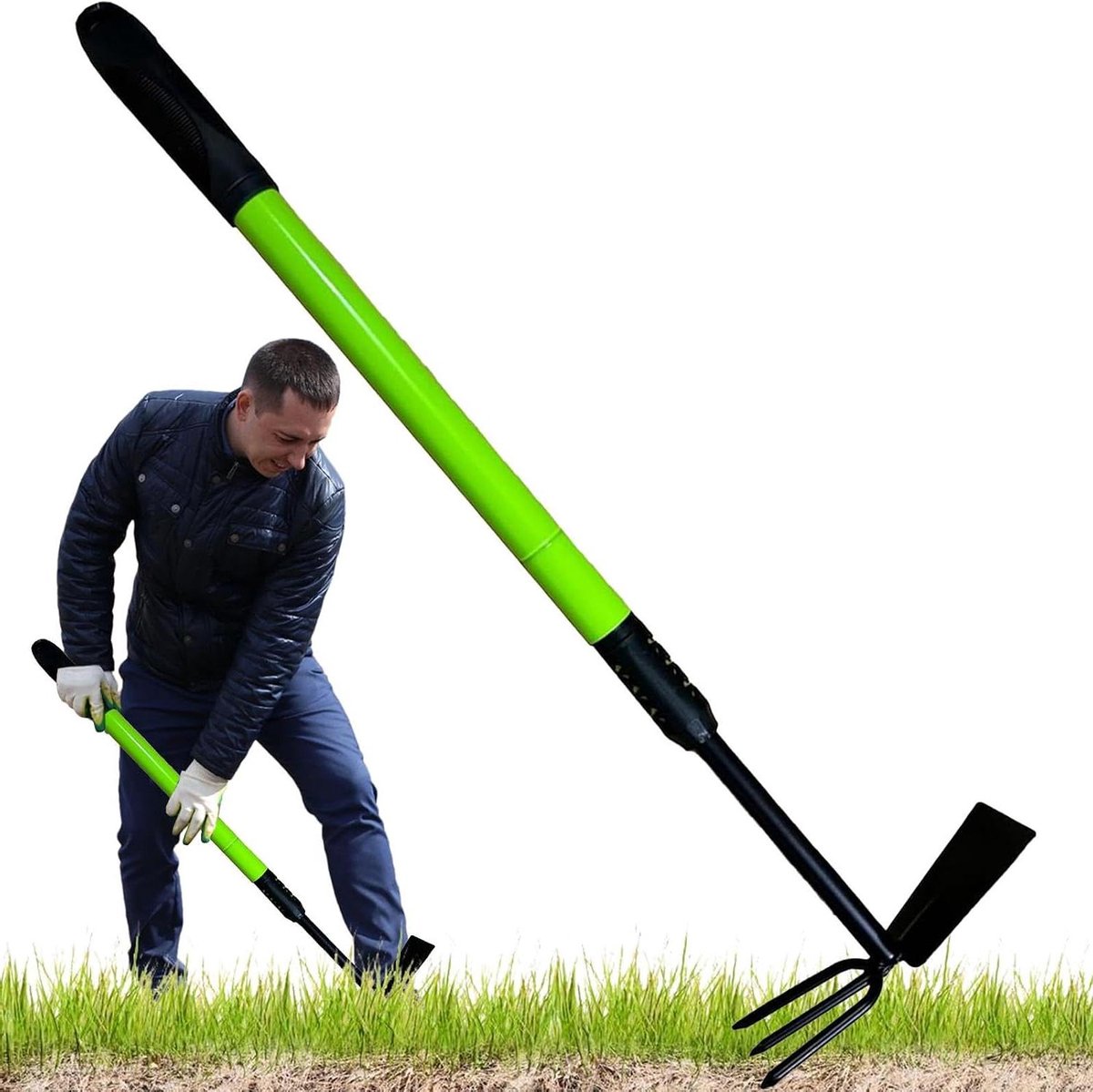 Schoffel Cultivator - Tuinhak Weder - Tuinonderhoud - 2-in-1 Functionaliteit - 11.6 x 34.5 x 11.6 cm - Zilver