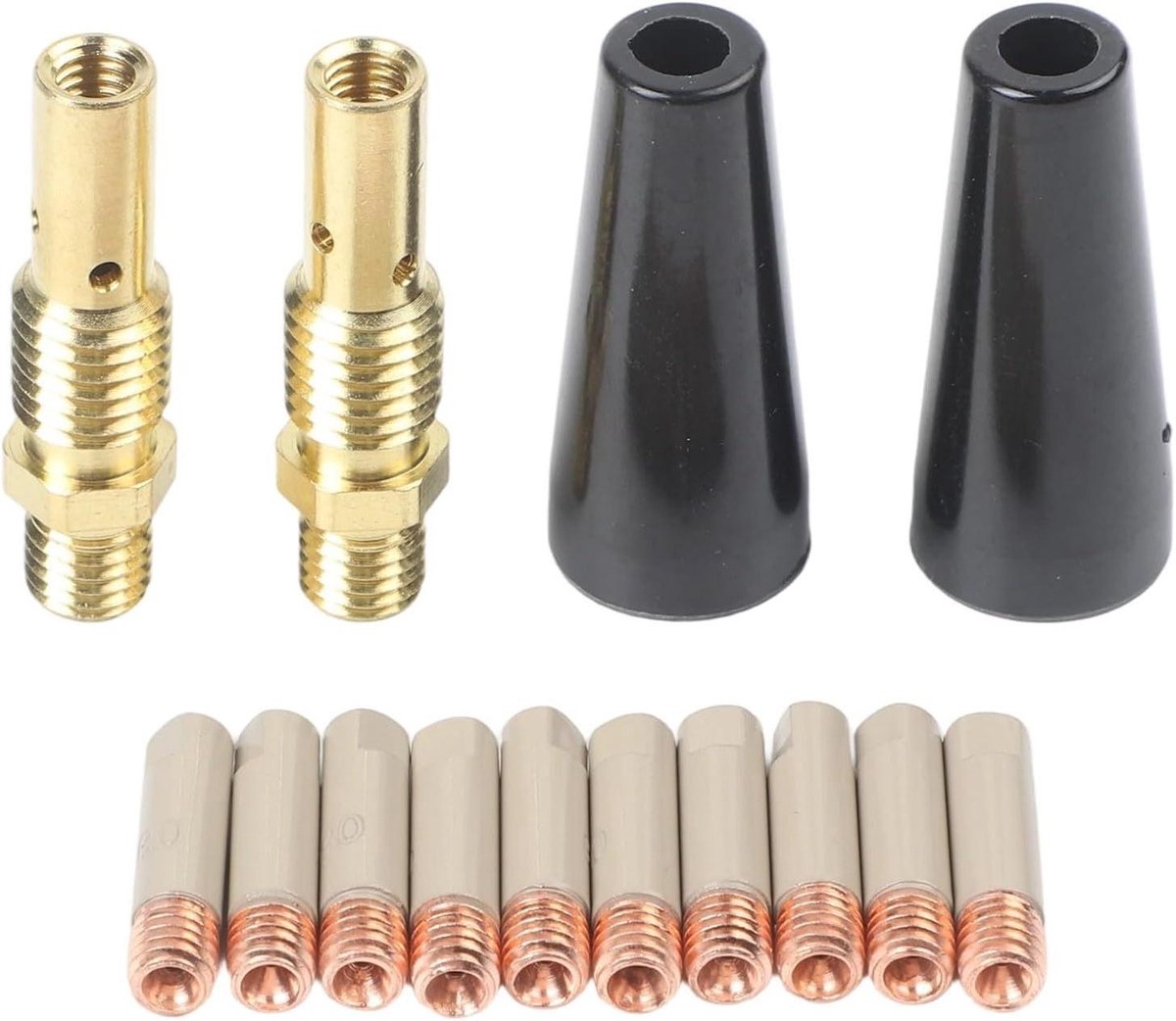 Laskit MIG Flux - Mondstukken Lasapparaat - Lassen Zonder Gas - Anti-spat Coating - 0.9 mm 14 Stuks