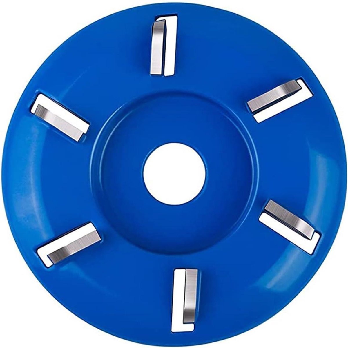 Polijstwiel Gereedschap - Klepschijf Houtsnijwerk - Materiaal Vormgeven - Wolfraamcarbide Tanden - Boor 16 Mm - Grijs