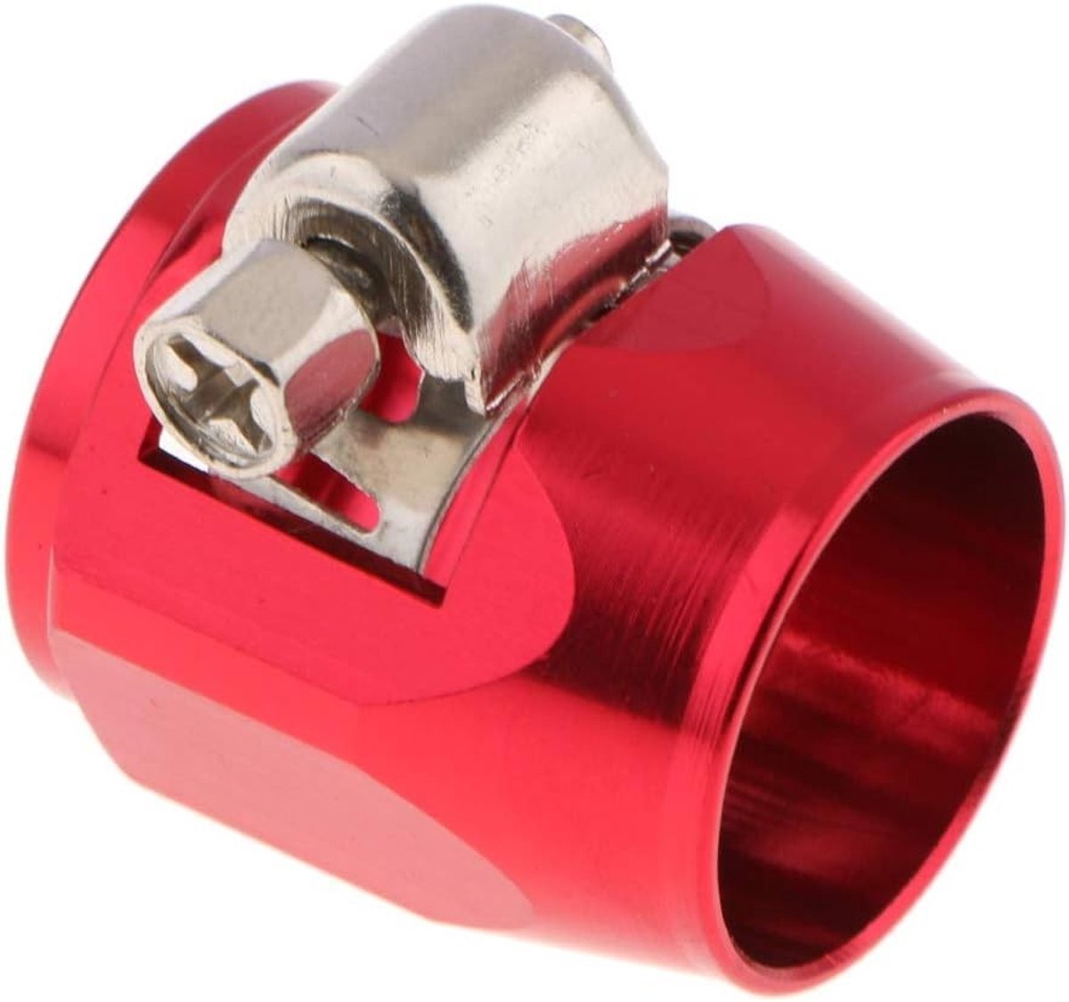 SnelShoppen - Autocar 8AN Slang Eindafwerking Klem Brandstofslang Fitting Klem Aluminium Legering Universele Vervangingsonderdelen voor Olie Hookah Ad