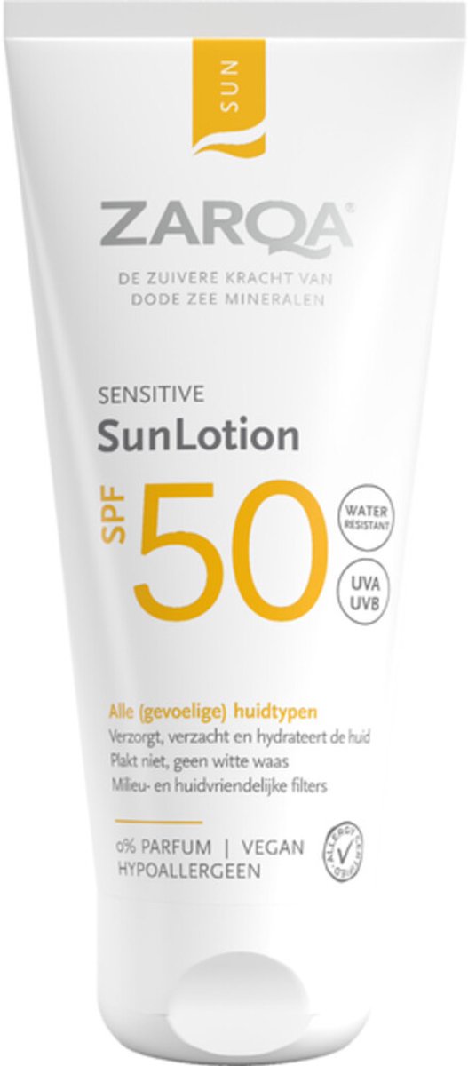 Zarqa Sun SunLotion SPF 50 - 2 x 100 ml - Voordeelverpakking