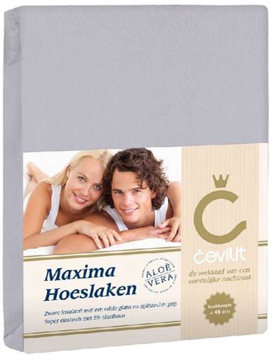 Cevilit Jersey met Elastan - Maxima HL - Licht grijs - 120x200 cm