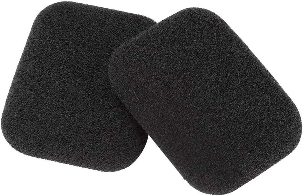 Oordopjes Vervanging - Oorkussens Foam - Muziek Luisteren - Zachte Foam Constructie - 5.2 x 4 x 1.3 cm - Zwart