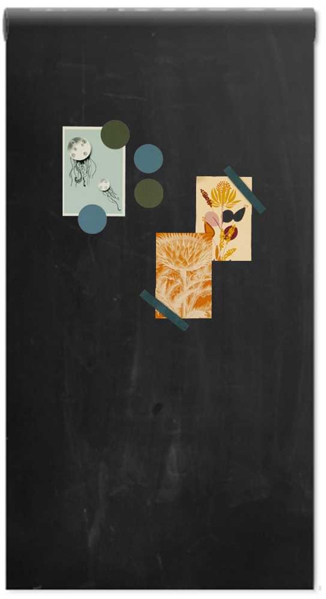 Krijtbehang Magnetisch 50x150cm Luxe - Kamer26