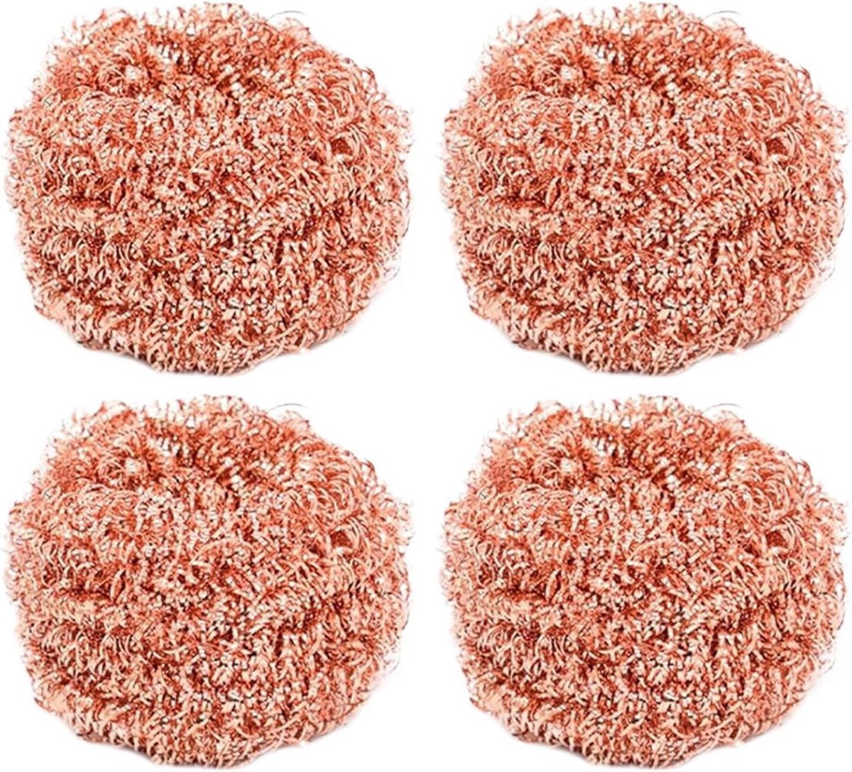 IJzeren Schrobber - Keukenspons Vetverwijderaar - Keuken Reinigen - Heavy-Duty Vetoplossing - 10 cm - Multicolor