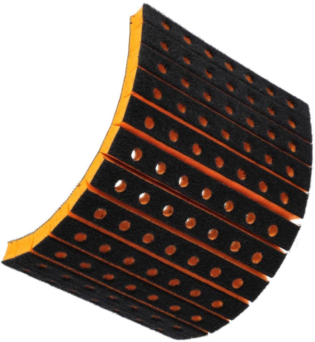 Mirka schuim-interface profielpad 75x100 mm / 6 mm dik, zacht / voorgesneden elementen eenvoudig aanpasbaar / geschikt voor doe-het-zelfprojecten / stofvrij schuren